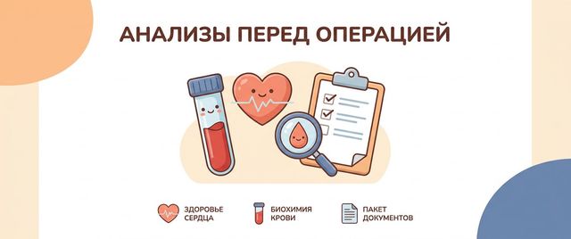 Анализы перед операцией: полный список и сроки годности