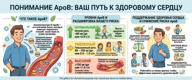 ApoB (апо-Б): норма, расшифровка и риск атеросклероза