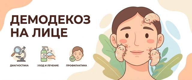 Демодекоз: симптомы, клещ на лице, анализ и лечение