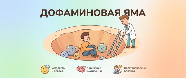 Дофаминовая яма и дофаминовое голодание: что из этого правда