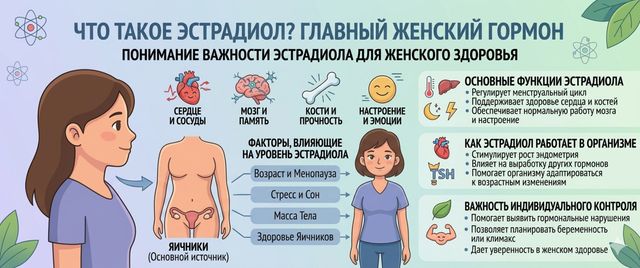 Эстрадиол: нормы по фазам цикла, причины отклонений