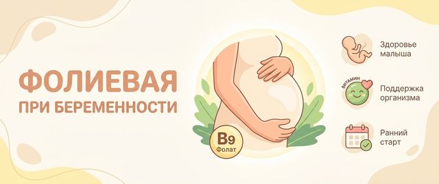Фолиевая кислота при беременности: дозы и когда принимать