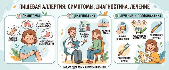Пищевая аллергия у взрослых и детей: симптомы, диагностика и диета