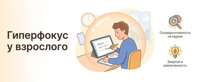 Гиперфокус: что это и при чём тут синдром отложенной жизни