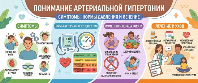 Артериальная гипертония: симптомы, нормы давления и лечение