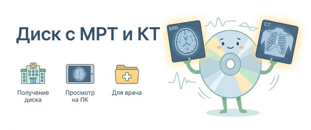 Как открыть диск с МРТ или КТ на компьютере: пошагово