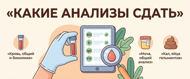 Какие анализы сдать для проверки организма и здоровья