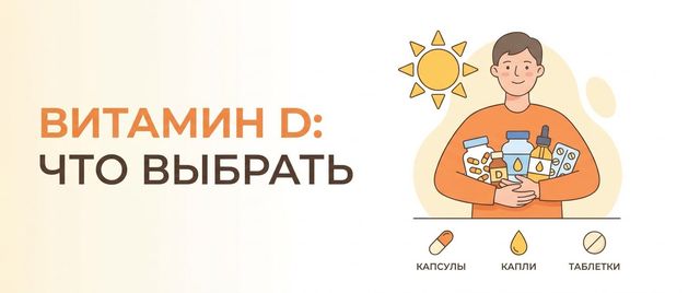 Какой витамин D выбрать: форма D3/D2, дозировка и K2