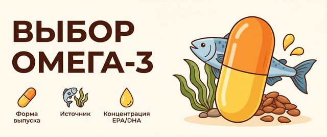 Омега-3: какую выбрать, ЭПК и ДГК, форма и дозировка