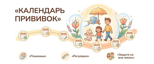Календарь прививок 2026: график для детей и взрослых