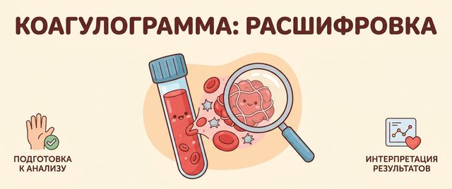 Коагулограмма: расшифровка и что показывает каждый пункт