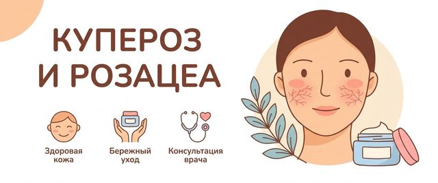 Купероз и розацеа: уход, триггеры и какой состав искать