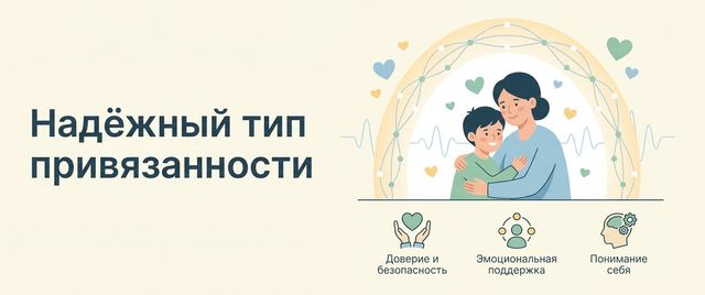 Надёжный тип привязанности: признаки и как его заработать