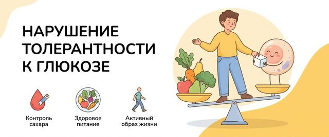 Нарушение толерантности к глюкозе: что это и что делать