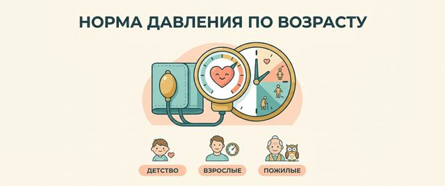 Норма давления по возрасту: таблица и что считается нормой