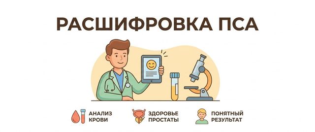 Анализ ПСА: расшифровка результата у мужчин и что значит