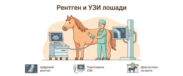 Рентген и УЗИ лошади: что смотрят и как понять заключение