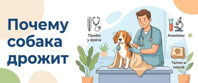 Собака дрожит: холод и страх или боль, лихорадка и отравление