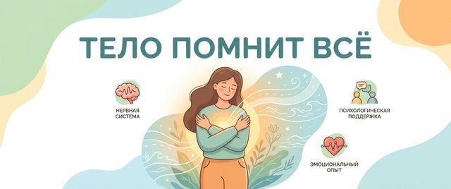 Тело помнит всё: как травма живёт в теле и что об этом известно