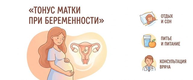 Тонус матки при беременности: симптомы, причины и что делать