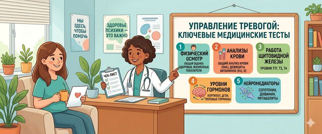 Тревожность: какие анализы сдать при тревожном расстройстве