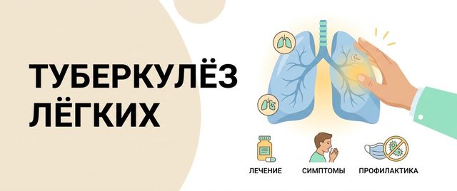 Туберкулёз: первые симптомы, как передаётся и диагностика