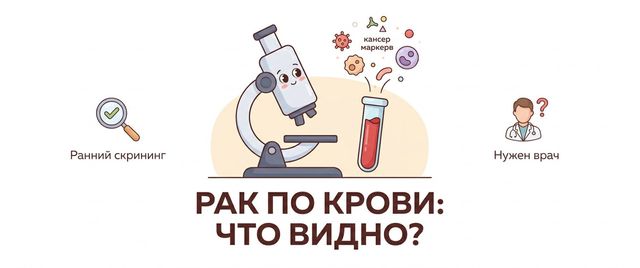 Виден ли рак по анализу крови: честный ответ врача