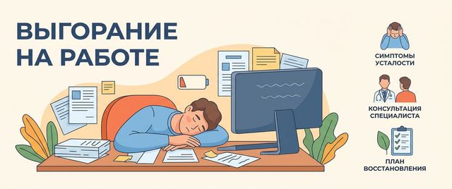 Выгорание на работе: признаки, что делать и как не выгореть