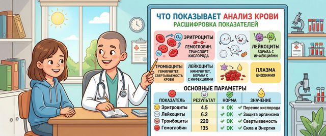 Что показывает анализ крови: расшифровка всех показателей