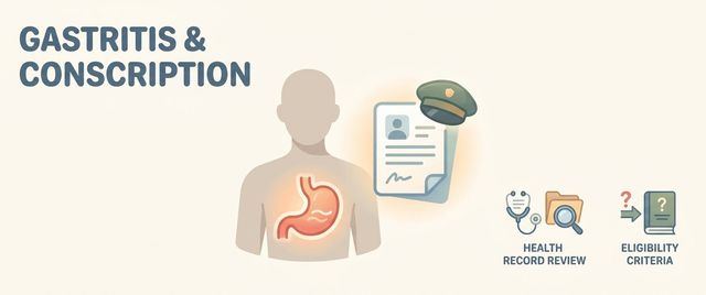 Gastritis and Military Service: Fitness Category Under Article 59