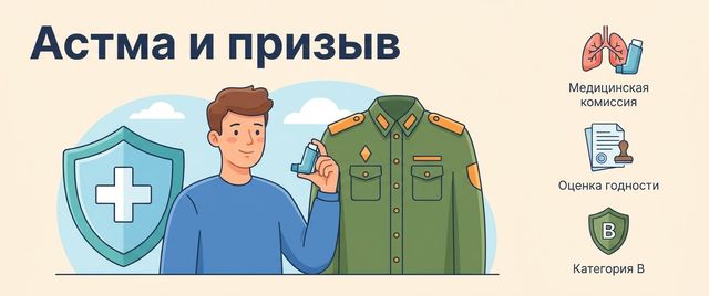 Берут ли в армию с бронхиальной астмой: что решает статья 52