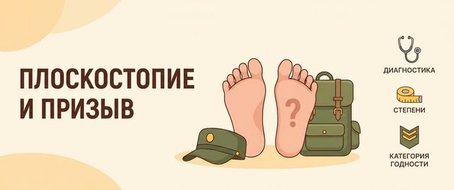Берут ли в армию с плоскостопием: что говорит статья 68
