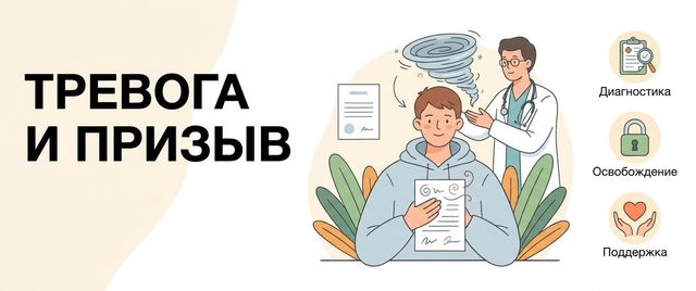 Берут ли в армию с тревожным расстройством, ОКР и паникой