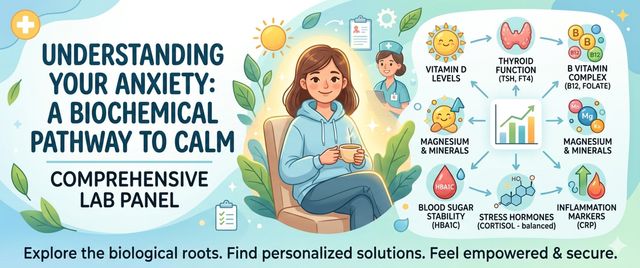 Anxiety Lab Panel: Biochemical Causes Behind Anxiety