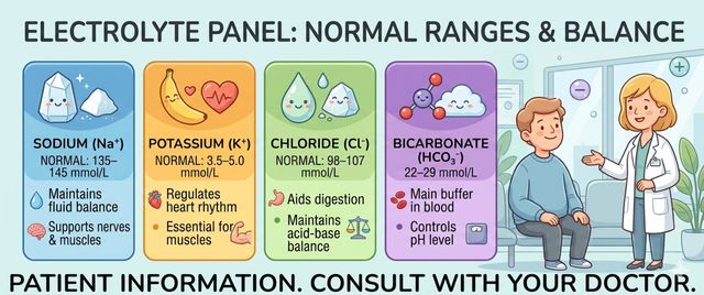 Electrolyte Panel: What's Included, Normal Values and Results