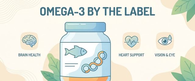 Omega-3 by the Label: EPA and DHA per Capsule, Triglycerides or Esters