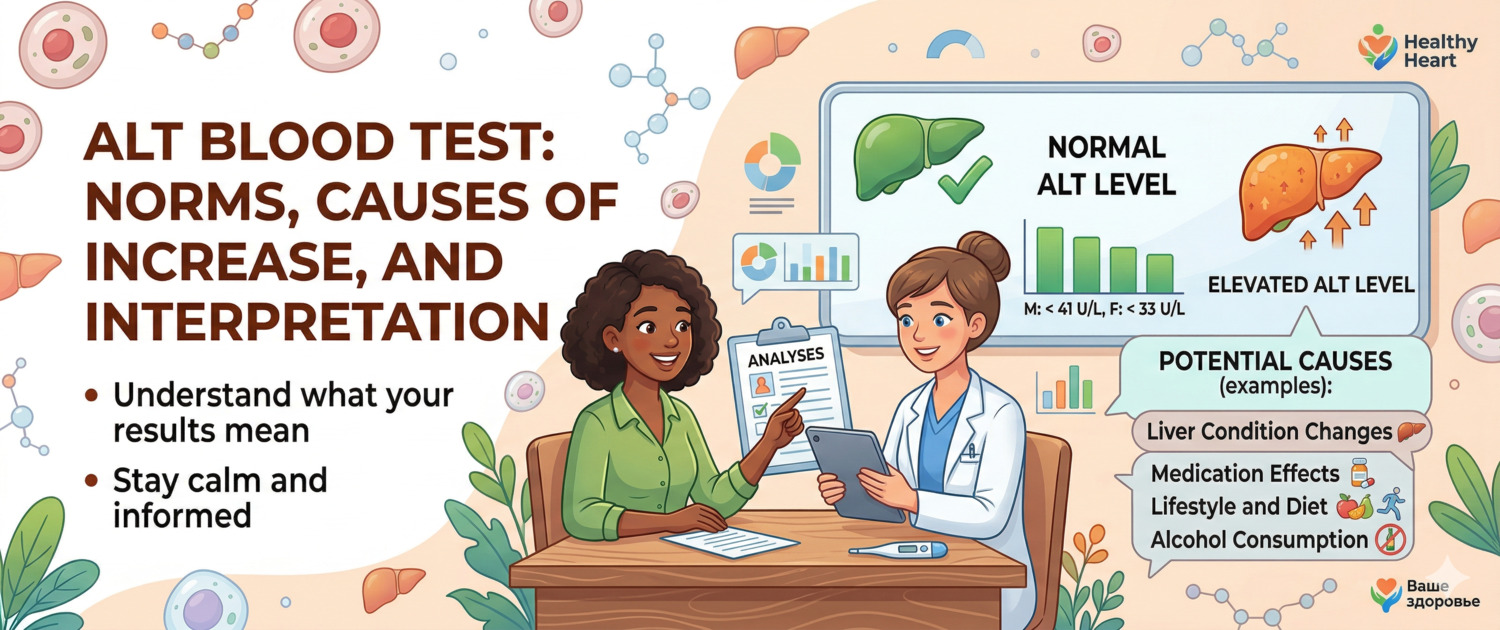 ALT in Blood: Normal Levels, Causes of Elevation and Interpretation ...