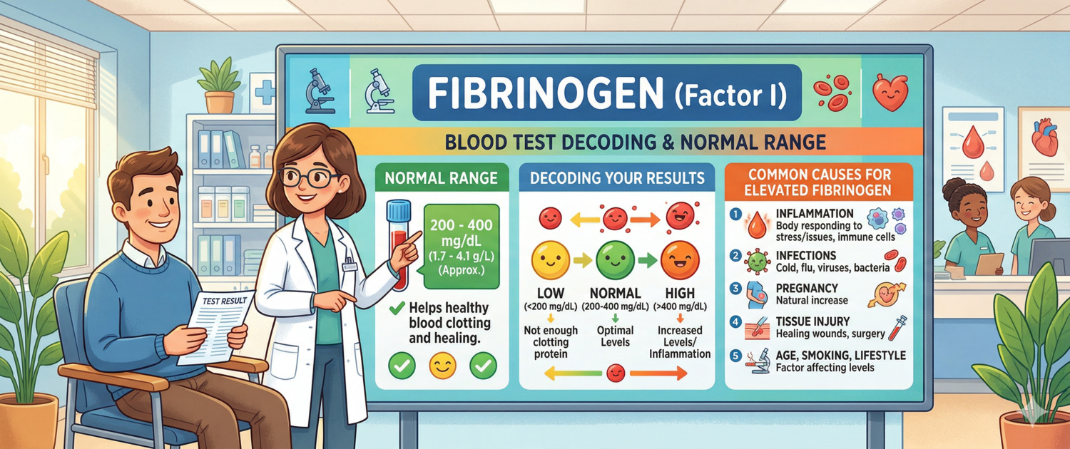 Fibrinogen Blood Test: Normal Levels, Results and Causes — LabReadAI