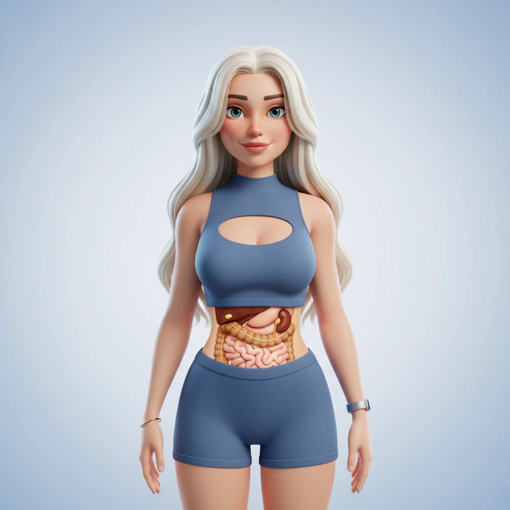 Program mirror: an illustrative body projection built from the metrics