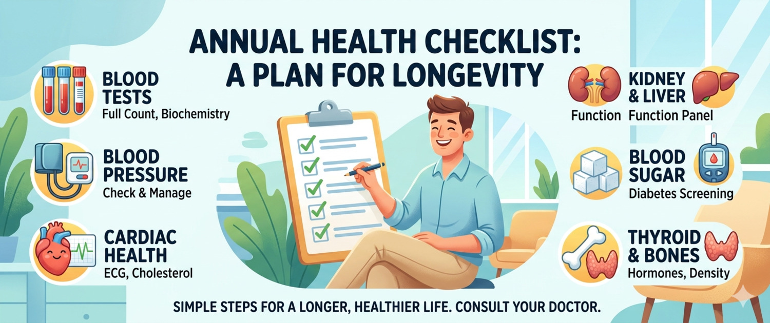 Annual Lab Tests Checklist: Key Biomarkers for Longevity — LabReadAI